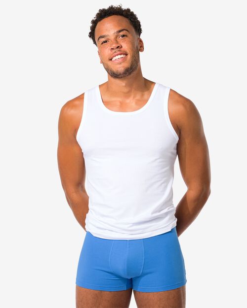 3 boxers homme modèle court coton stretch vert