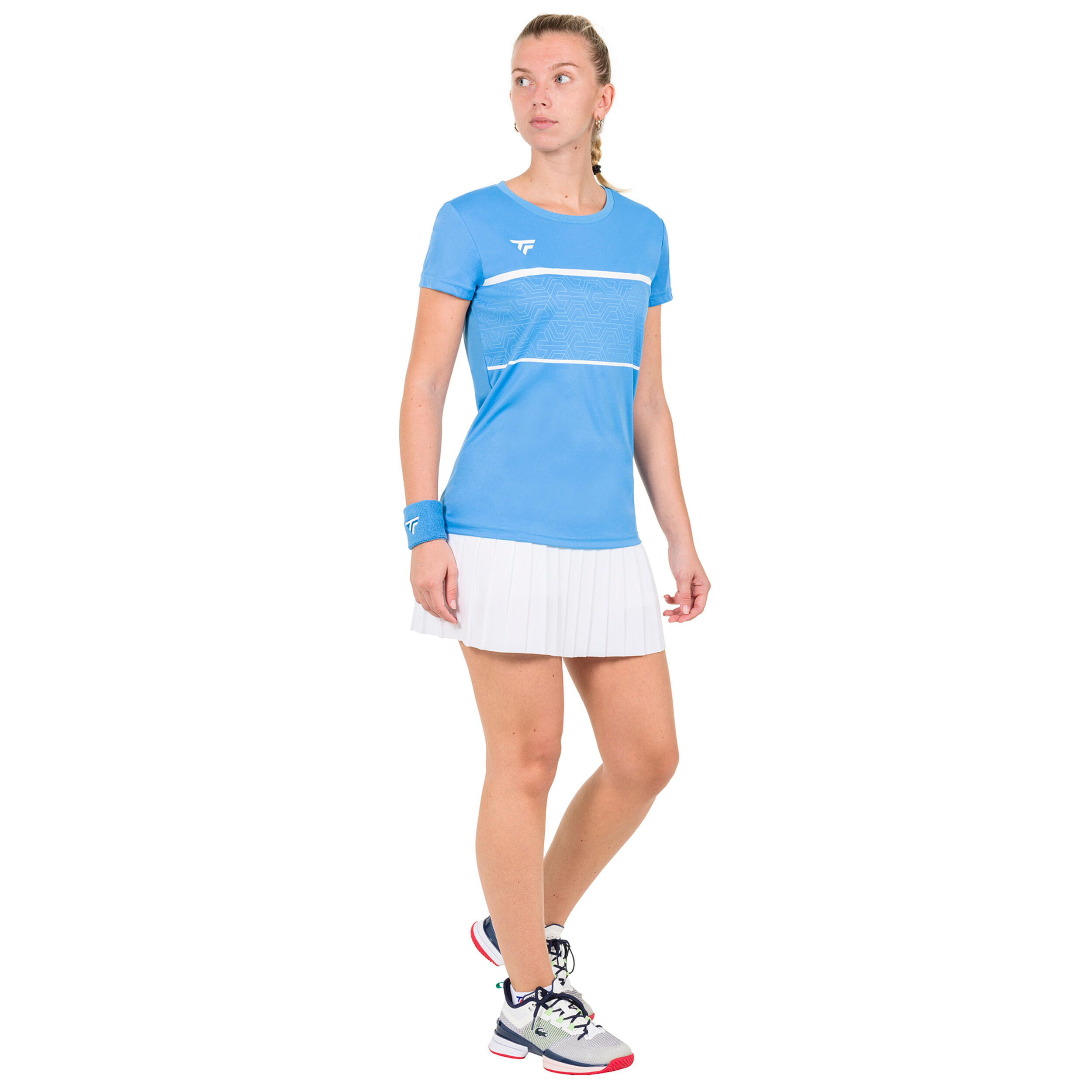 Tecnifibre Team Tech T-shirt Femmes - Bleu Clair