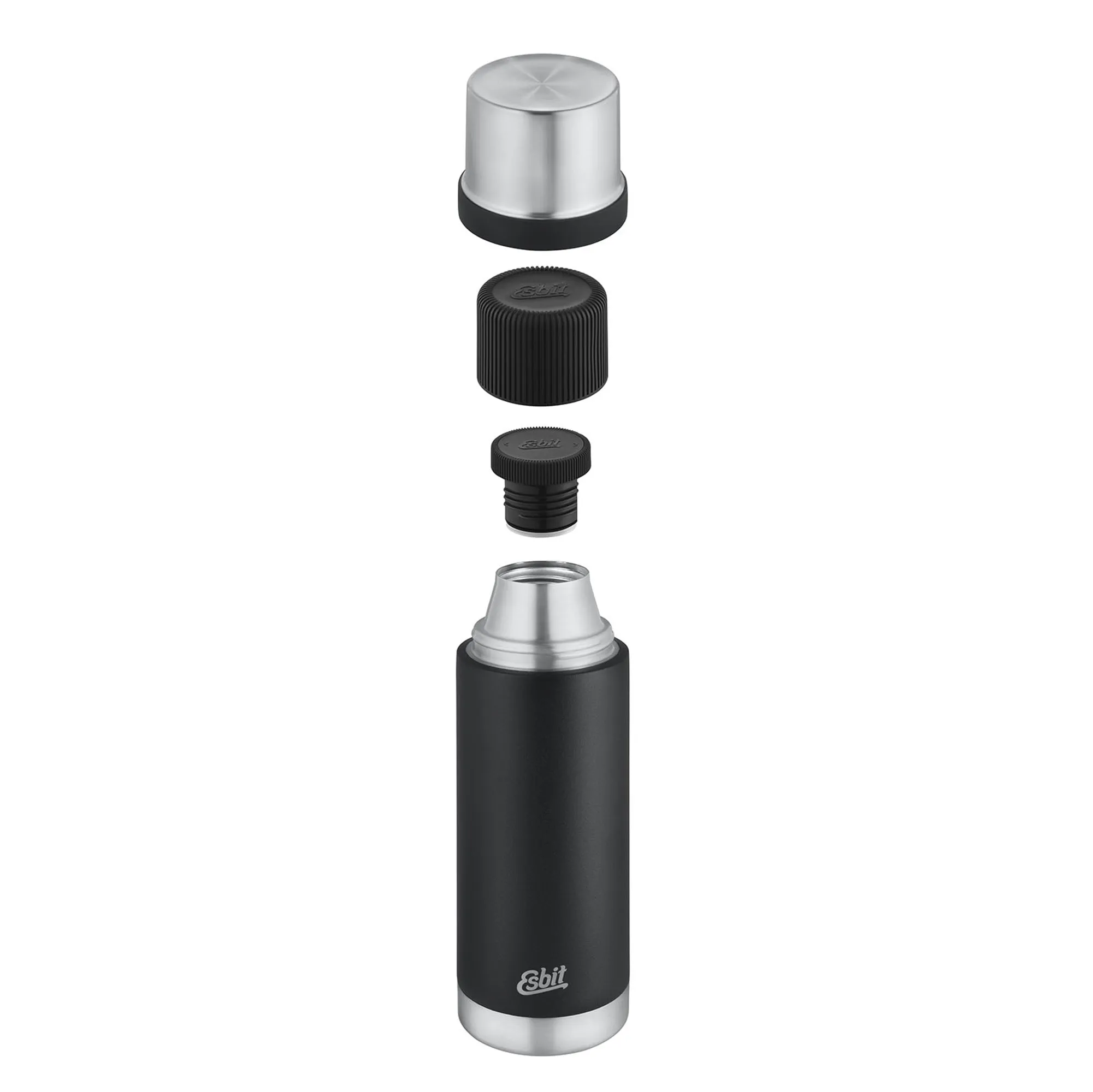 Esbit -  Isolierflasche Sculptor Edelstahl 1 L