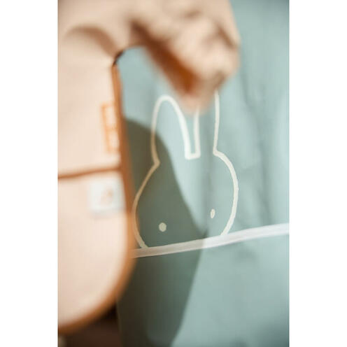 Bavoir à manches imperméable Miffy pikaboo - Sea green - JOLLEIN