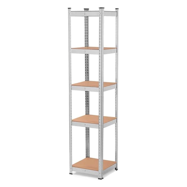 Lagerhylle i metall 180 x 40 x 40 Humberg 4819
