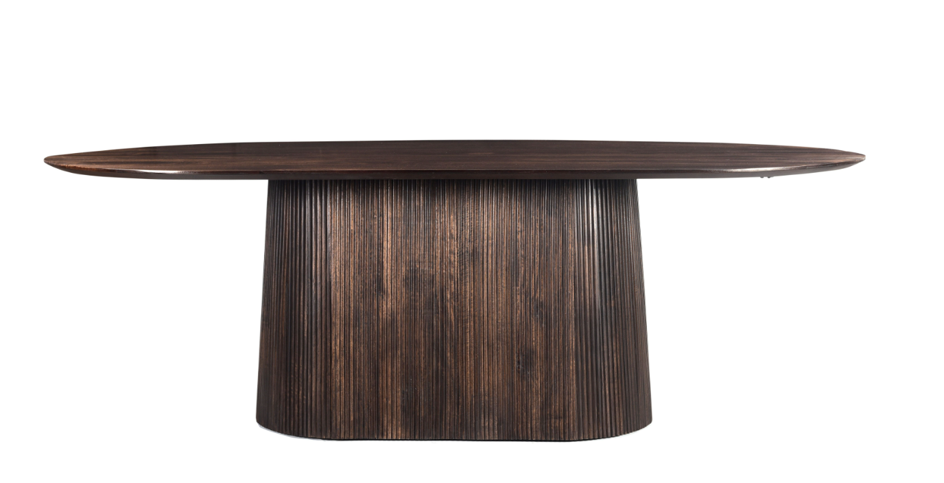 Eettafel Sally 200 cm Eettafel Sally 200cm Donker bruin