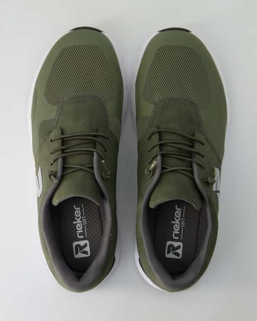 Rieker Foilmatt Sneaker in Grün