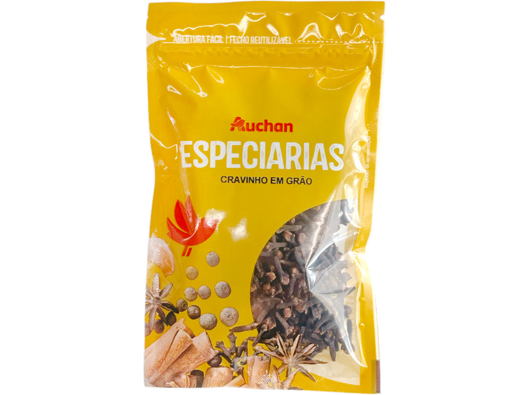CRAVINHO AUCHAN EM GRÃO SAQUETAS 35G