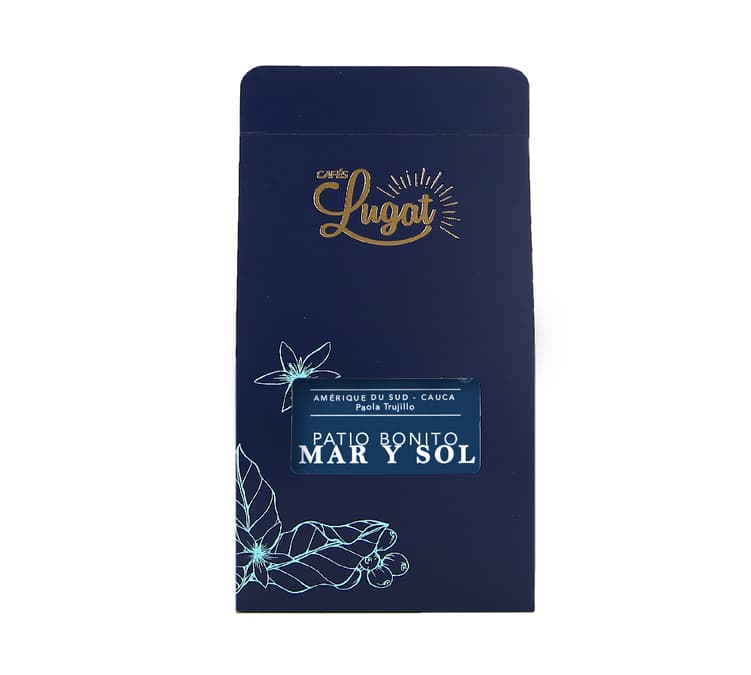 200 g - Café en grain Amérique du Sud Mar Y Sol - Cafés Lugat