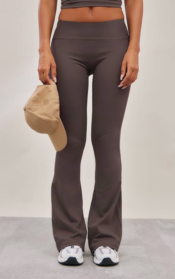 Espresso Pantalon De Yoga Évasé Ultimate Sculpt