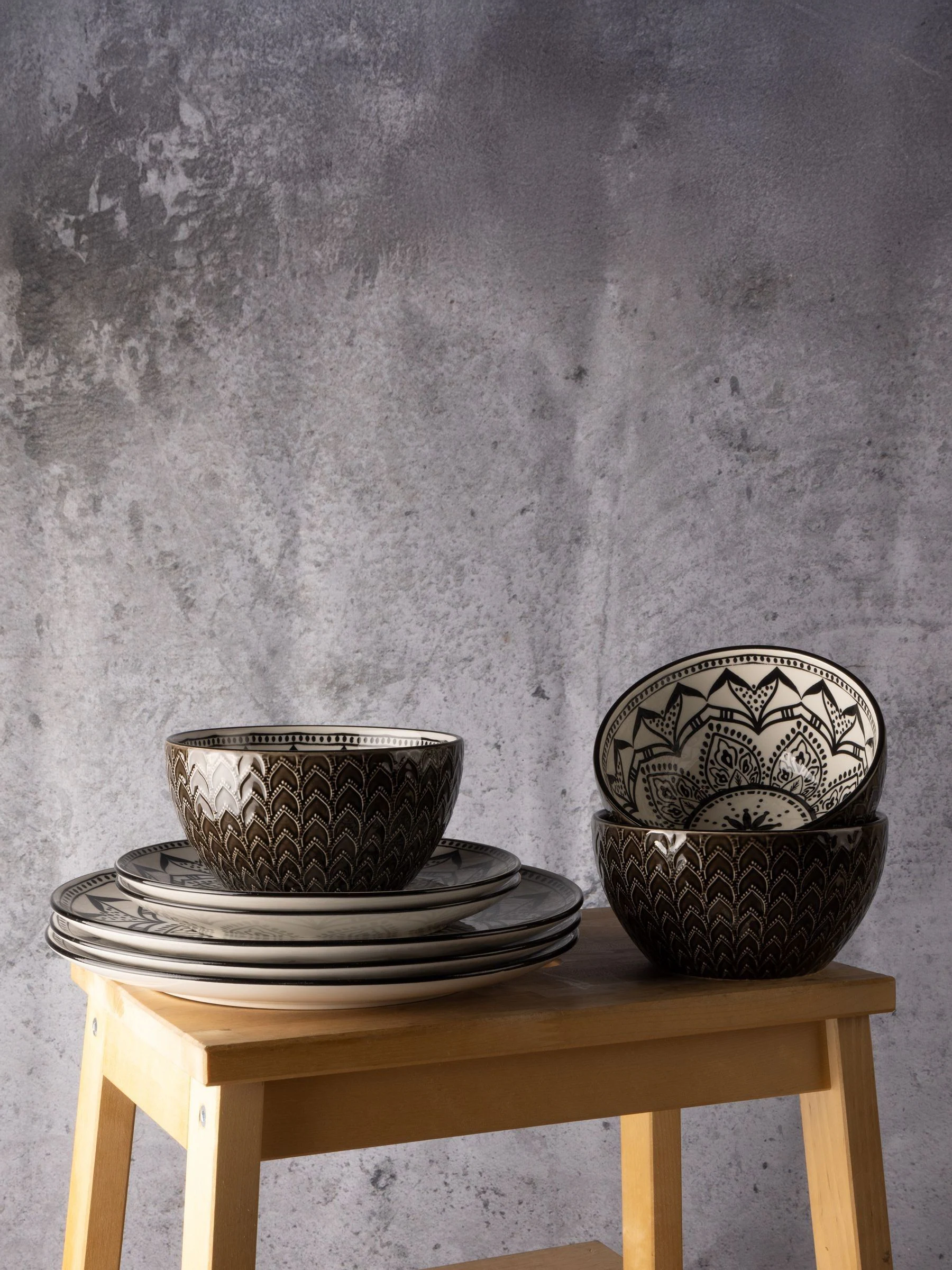 Code Maison 12 Piece Inari Dinner Set