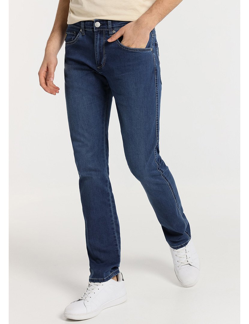 Men's Blue Denim Pants