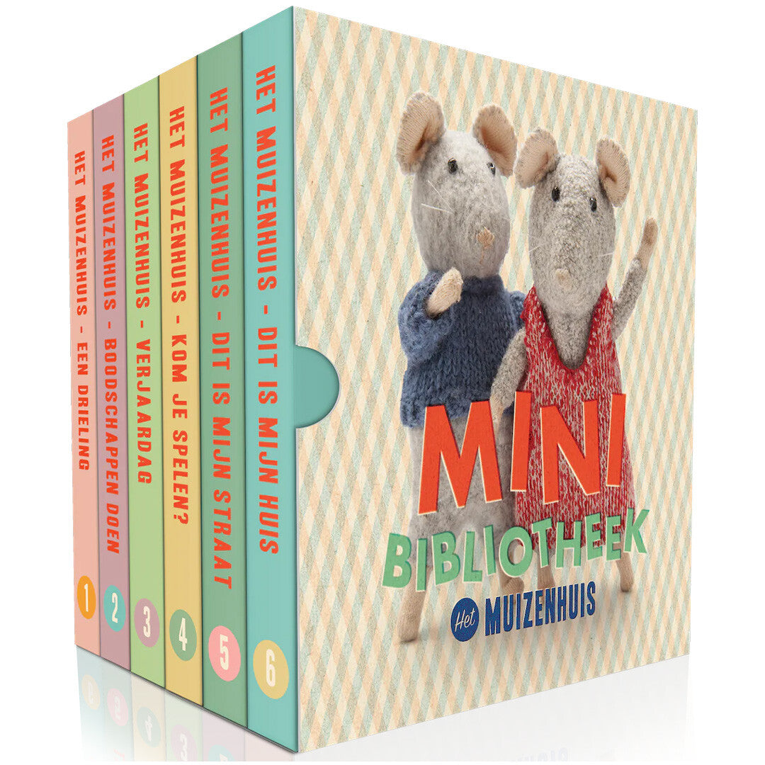 Uitgeverij gottmer het muizenhuis - mini bibliotheek