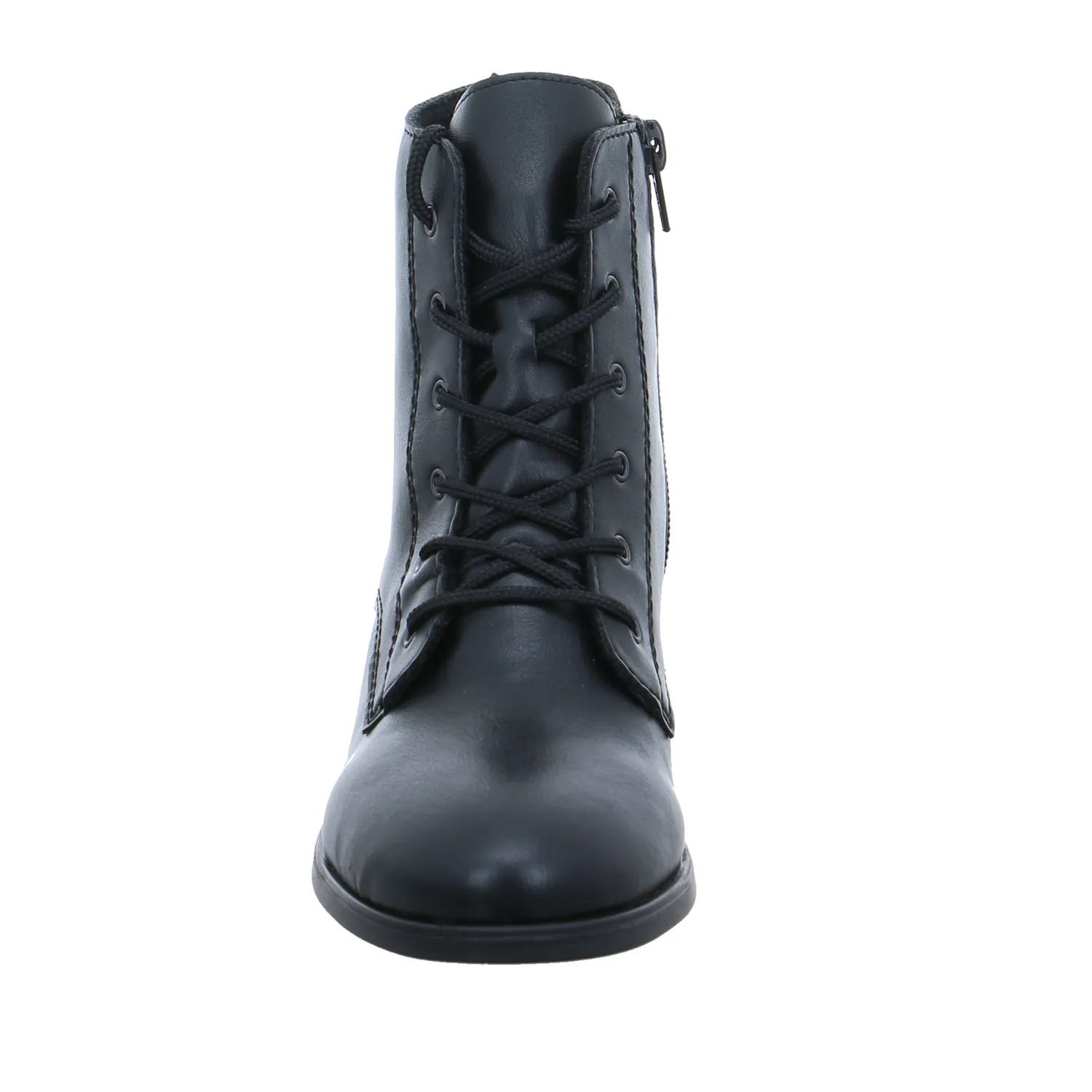 RIEKER Stiefelette Schwarz Lederimitat