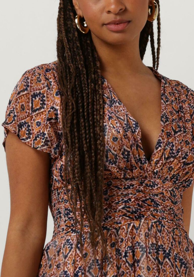 NOTRE-V bruine notre-v maxi jurk nv-dali maxi dress