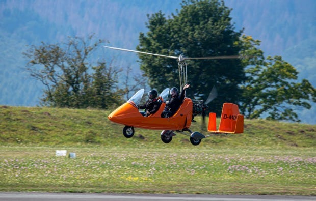 Tragschrauber Rundflug Höxter