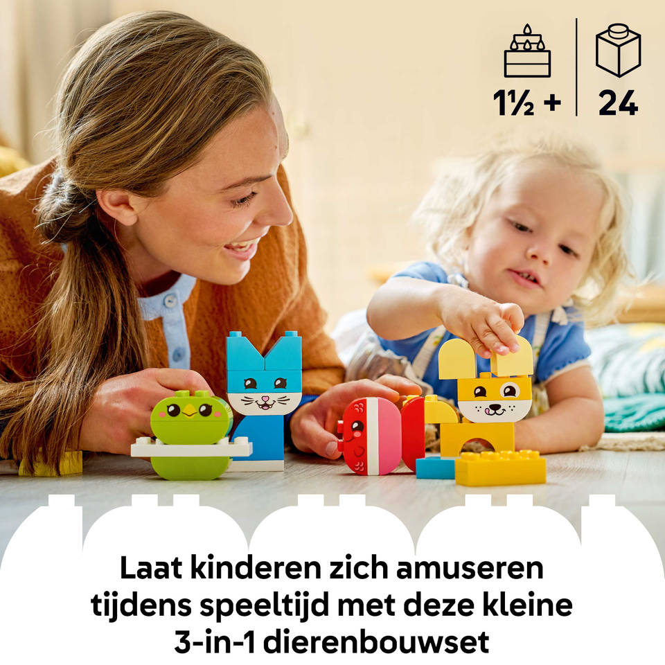 LEGO DUPLO 3-in-1 creatieve huisdieren 10477