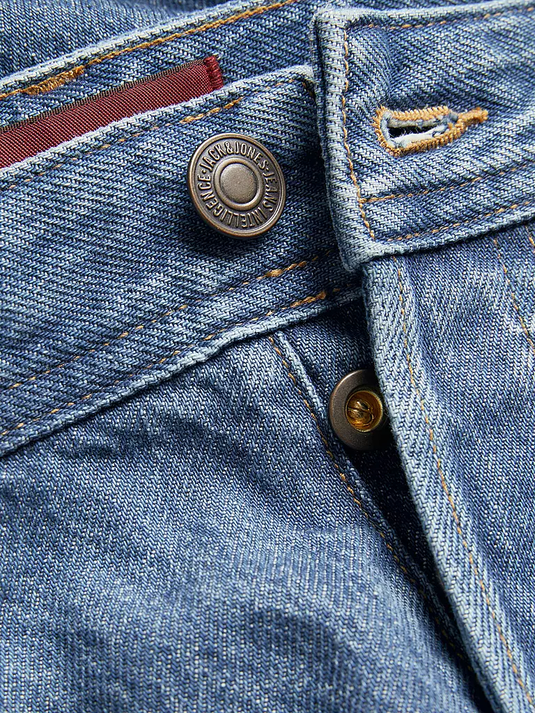 JACK & JONES Jeans Slim Fit JJICHRIS JJORIGINAL blau