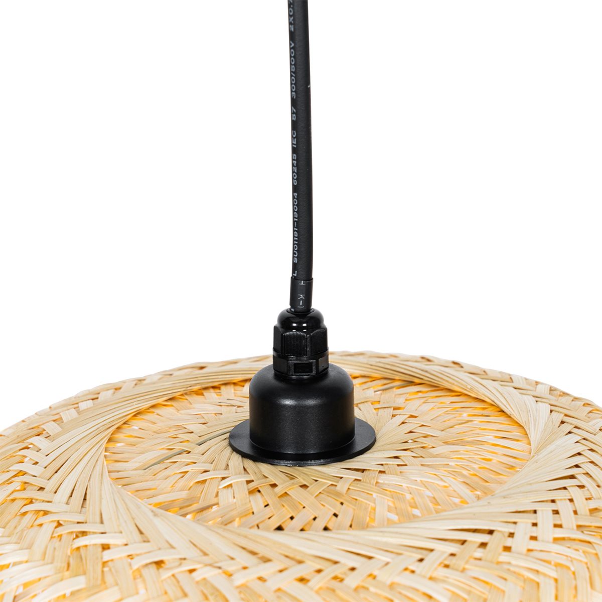 Oosterse buiten hanglamp bamboe IP44 - Rafael