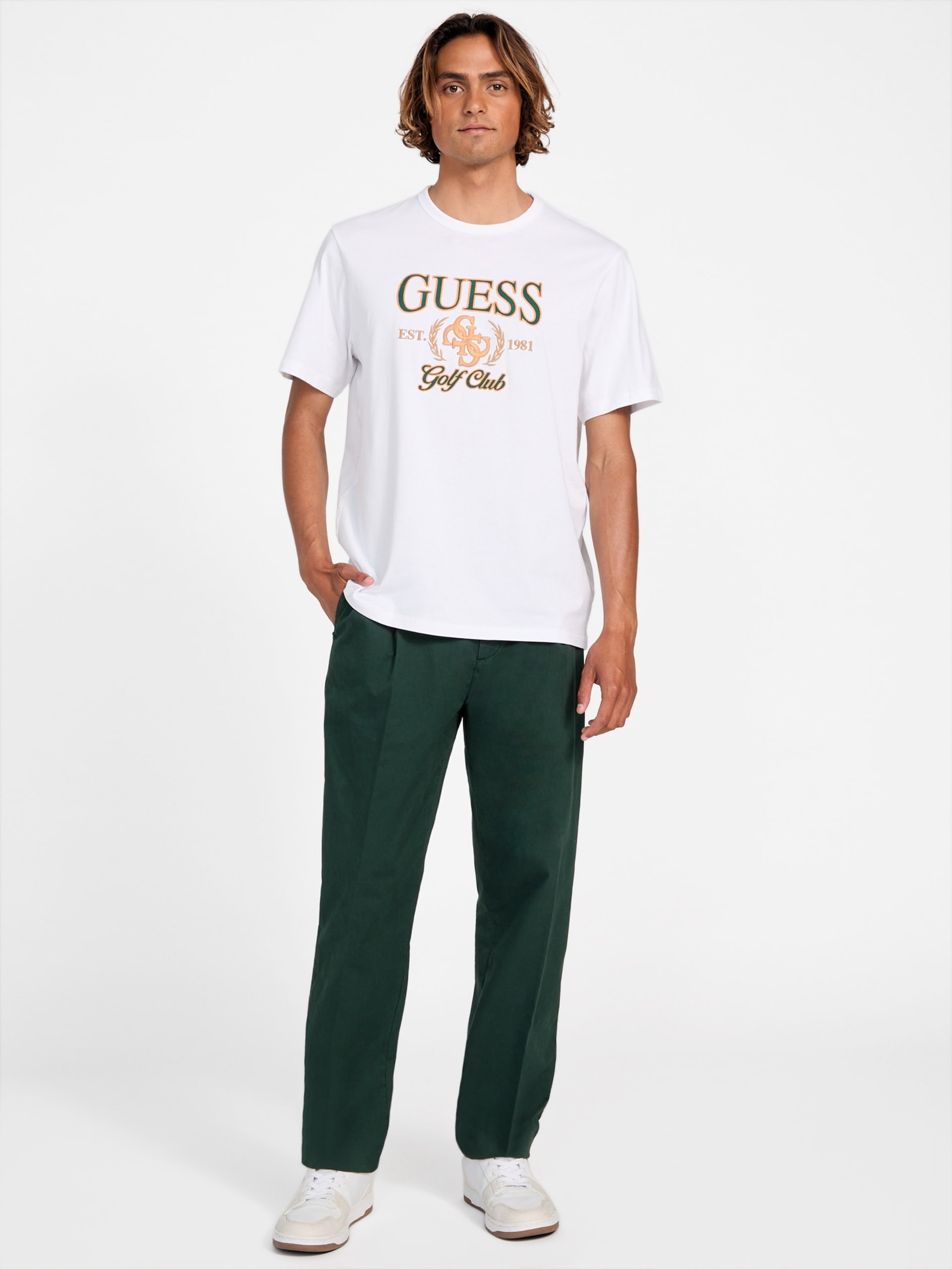Camiseta Eco Crewneck Bordada