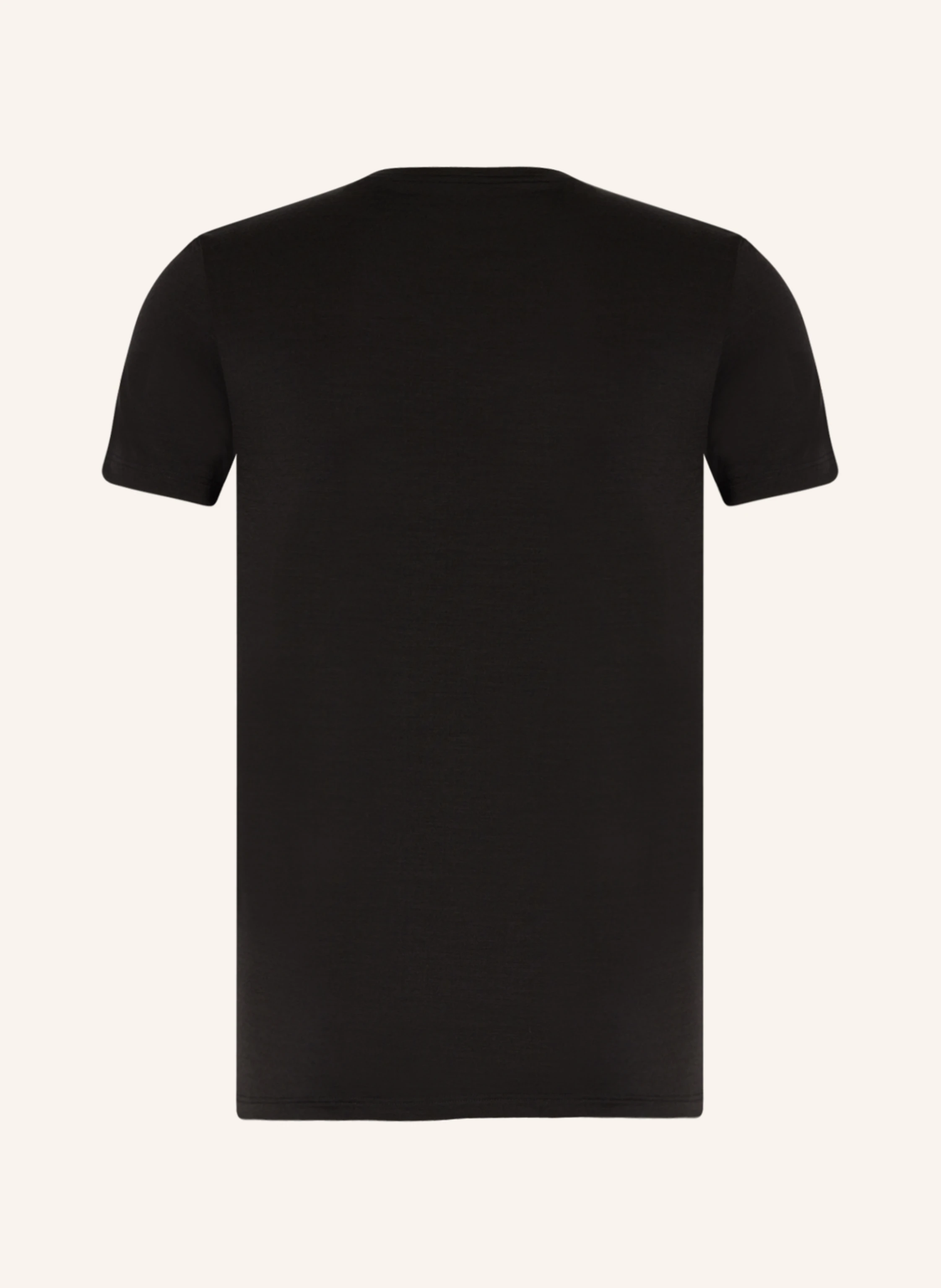 FALKE V-Shirt DAILY CLIMAWOOL mit Merinowolle