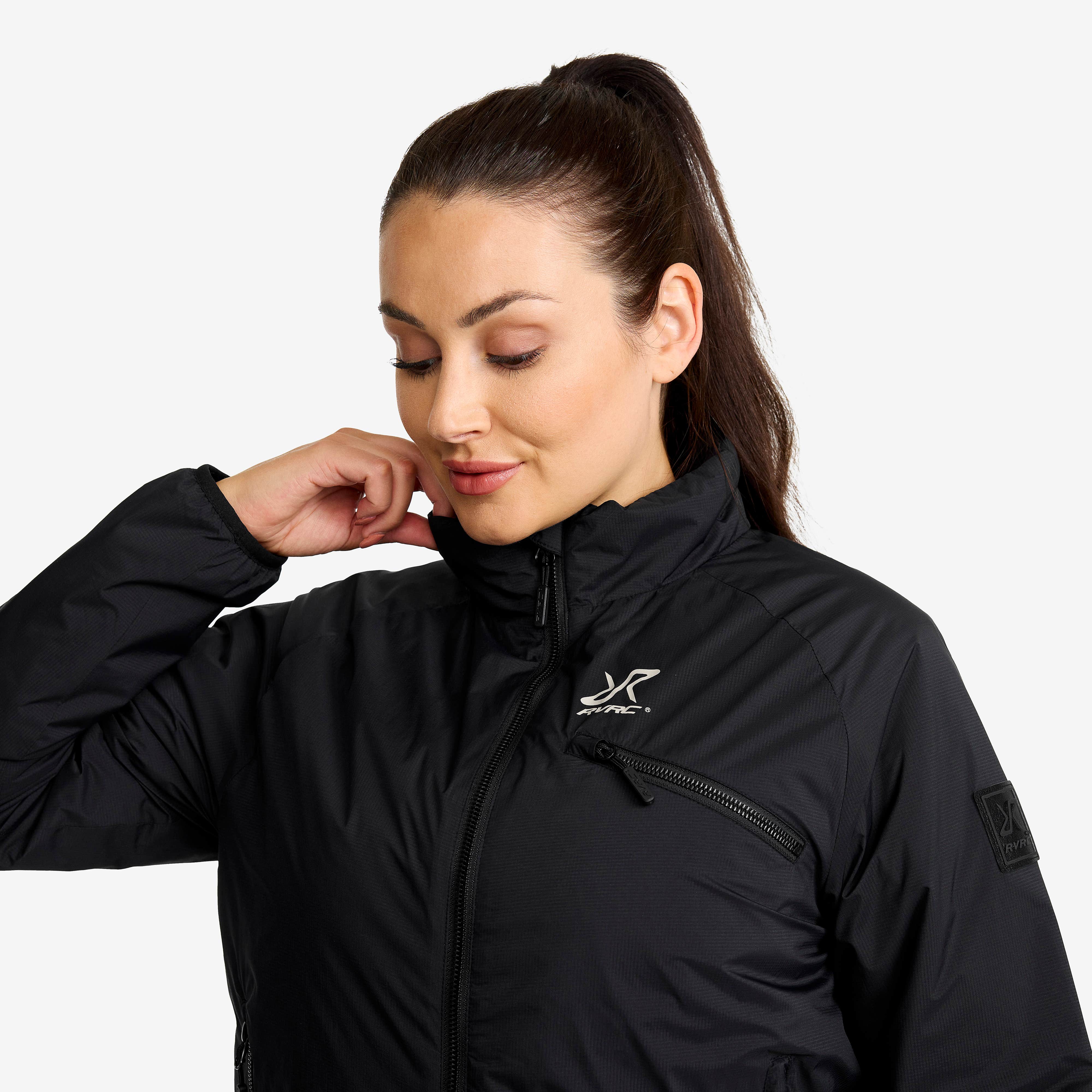 Flatter Insulated Jacket Dame Black