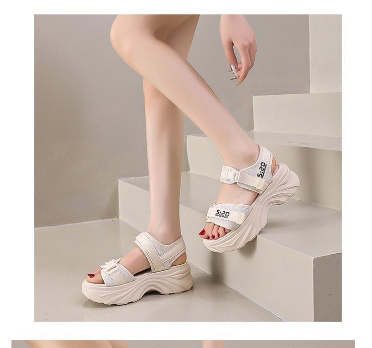 Asterisk - Platform Mesh Sandalen