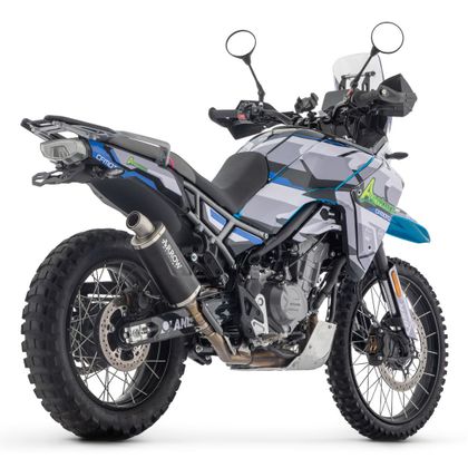 Silencieux Arrow INDY RACE EVO EMBOUT INOX - Noir