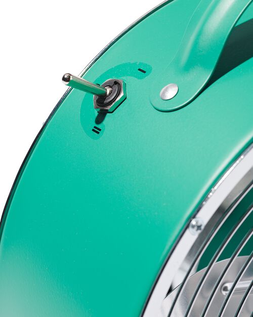 ventilateur de table rétro Ø25.8cm vert