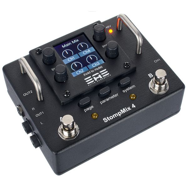 Elite Acoustics Stompmix X4 Pedal Mixer