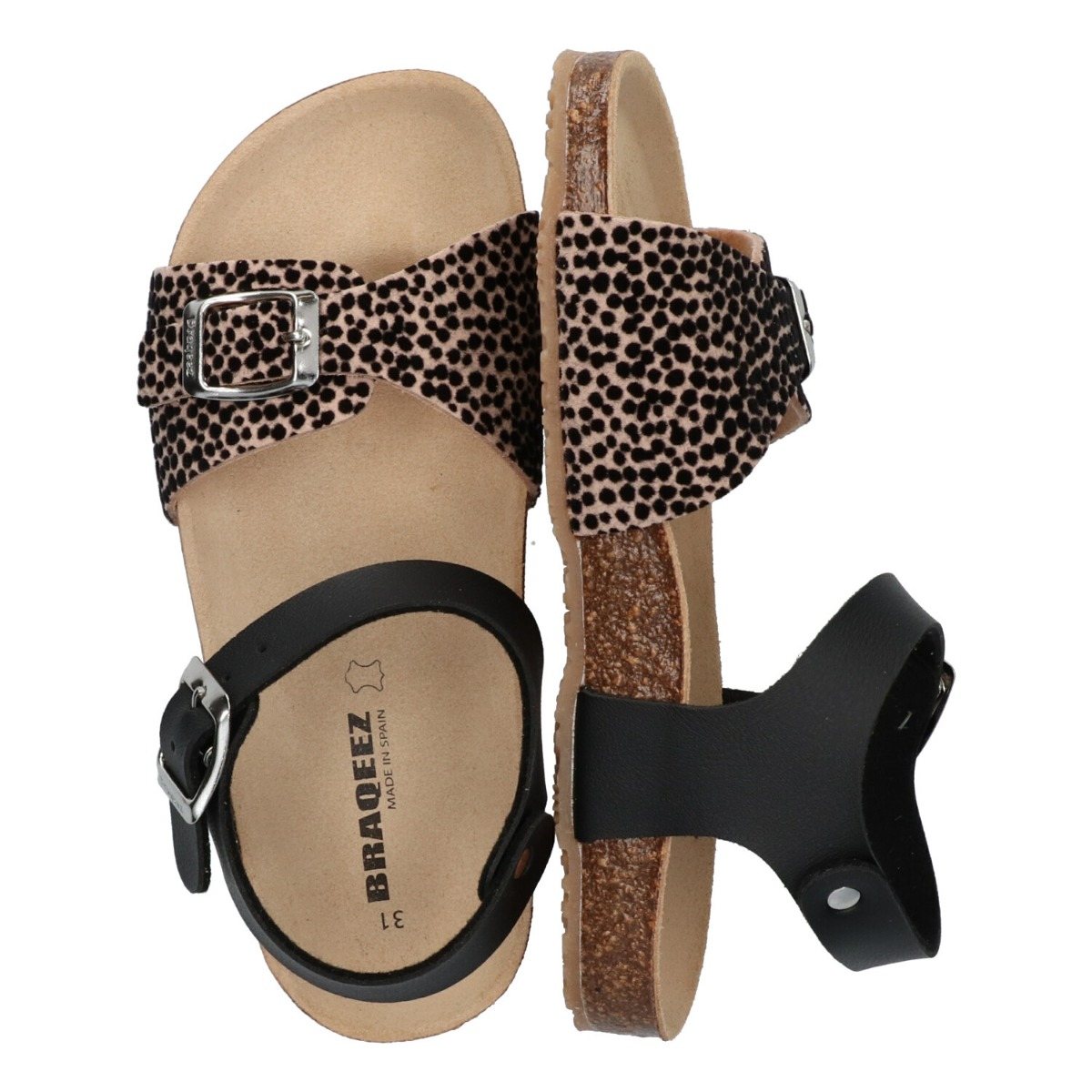 Shelly Spain - Sandalen Braqeez Zwart