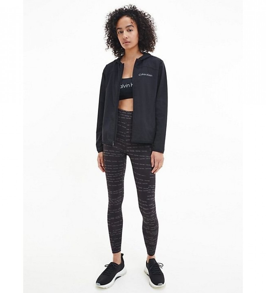 Jaqueta Calvin Klein Woven Preta