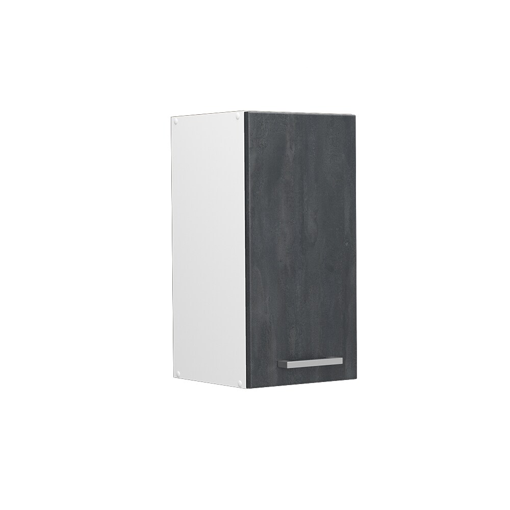 Vicco Hängeschrank R-Line Schwarz Beton Weiß 30 cm