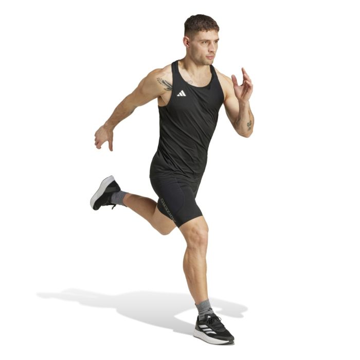 adidas Herre Singletter Adizero E Singlet Sort