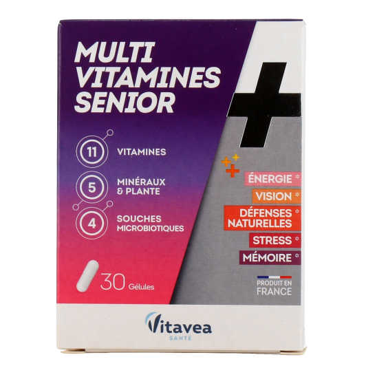 Nutrisanté multivitamines senior - Complément alimentaire dès 50 ans