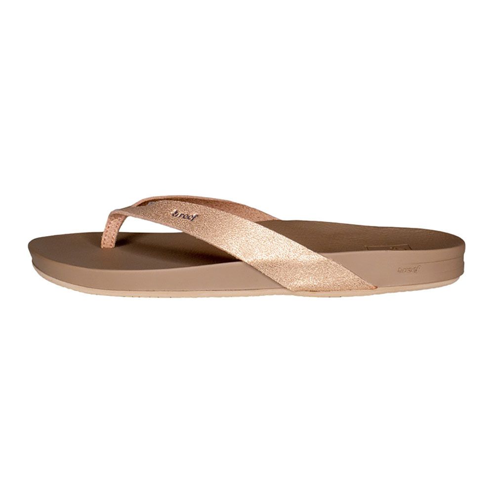 Reef CUSHION COURT - Tongs Femme rose gold
