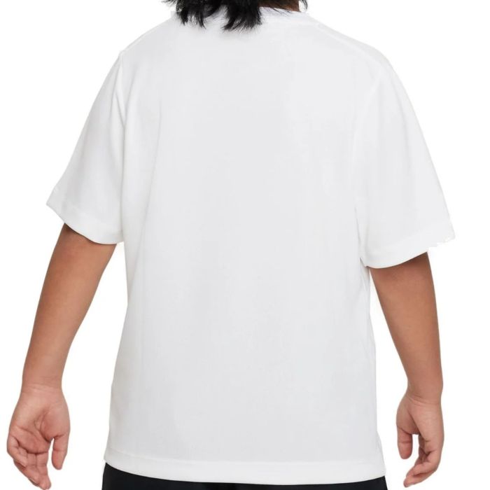 Nike Junior T-shirts Dri-FIT Multi+ Graphic Short Sleeve Tee Hvid