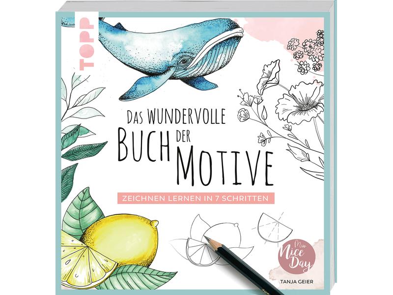Frechverlag Handbuch Das wundervolle Buch der Motive 144 Se Zeichenbuch zum lernen