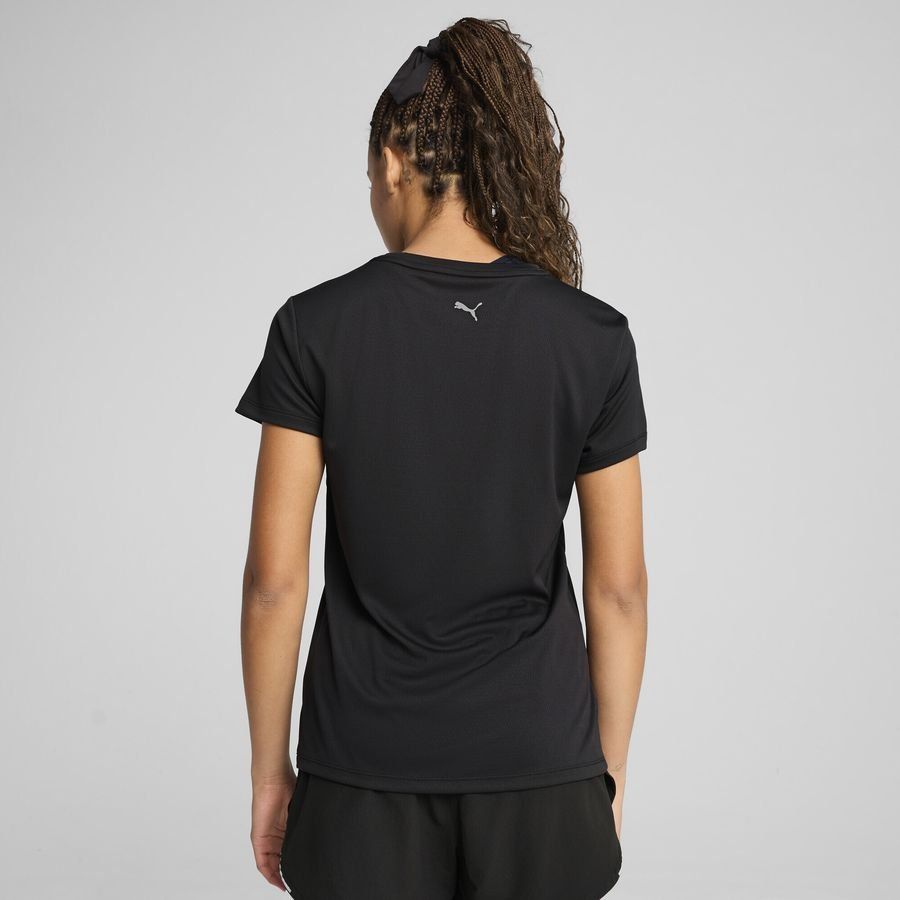 Puma Lauf-T-Shirt mit Grafik und Slogan