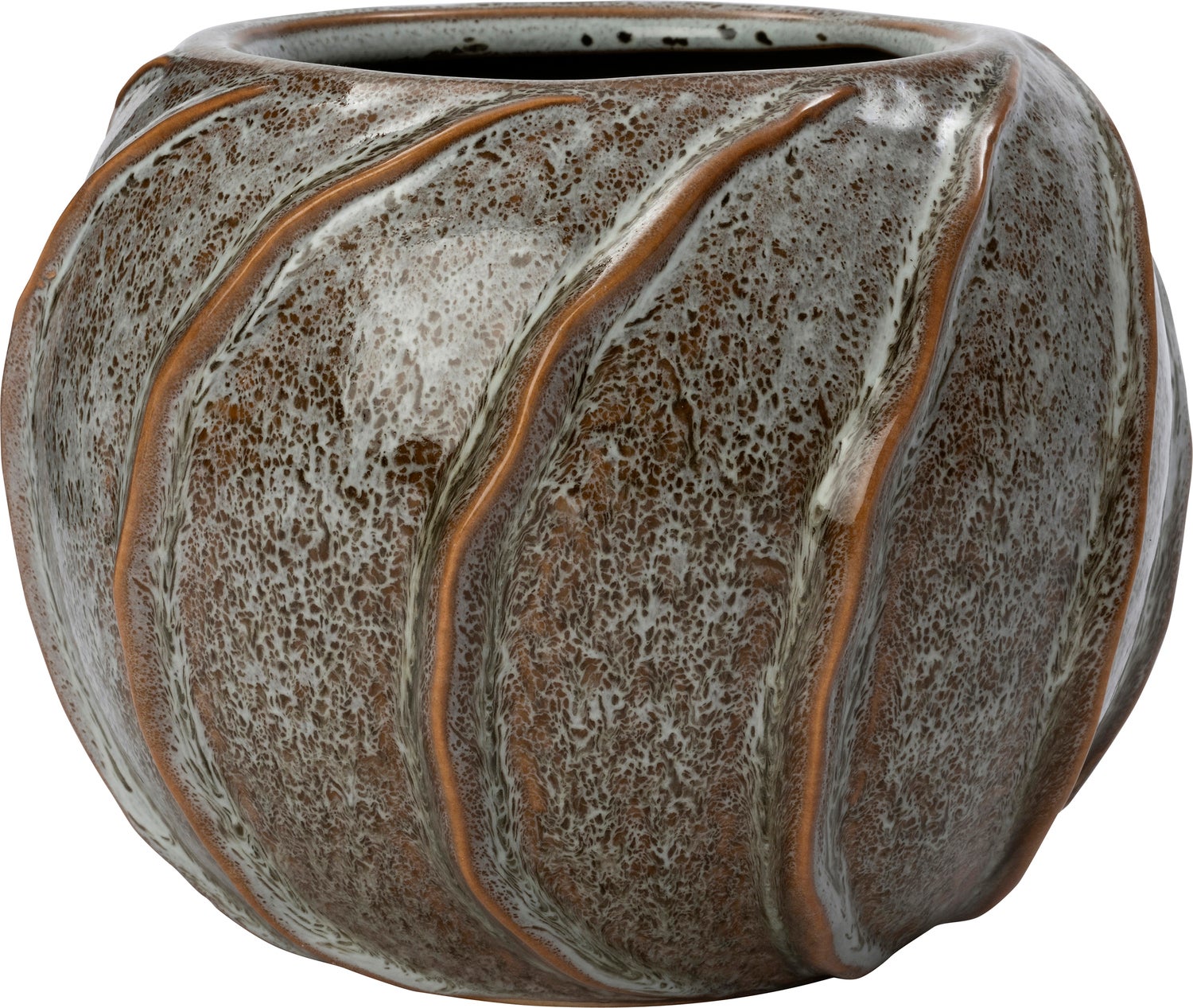 Intratuin bloempot Wayan groen D 21,5 H 17 cm