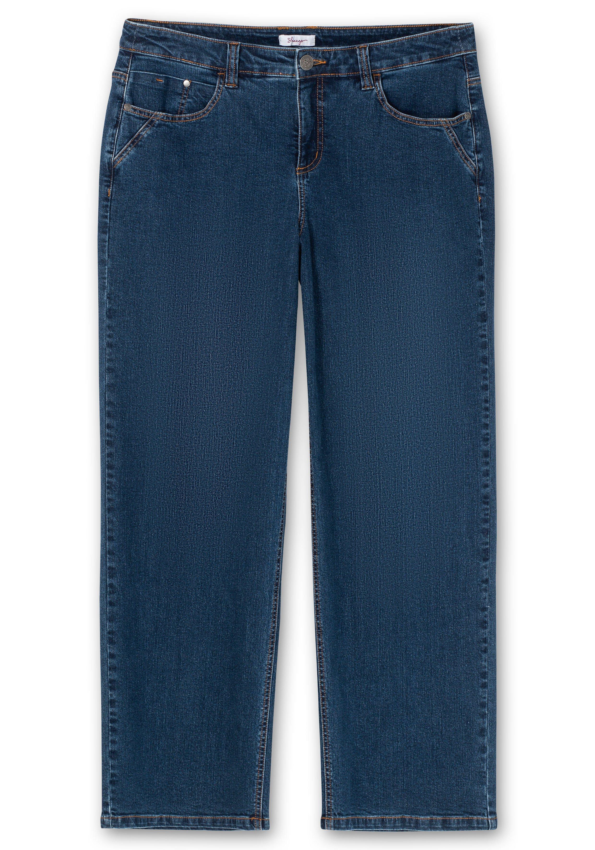 Weite Jeans in Curvy-Schnitt ELLA