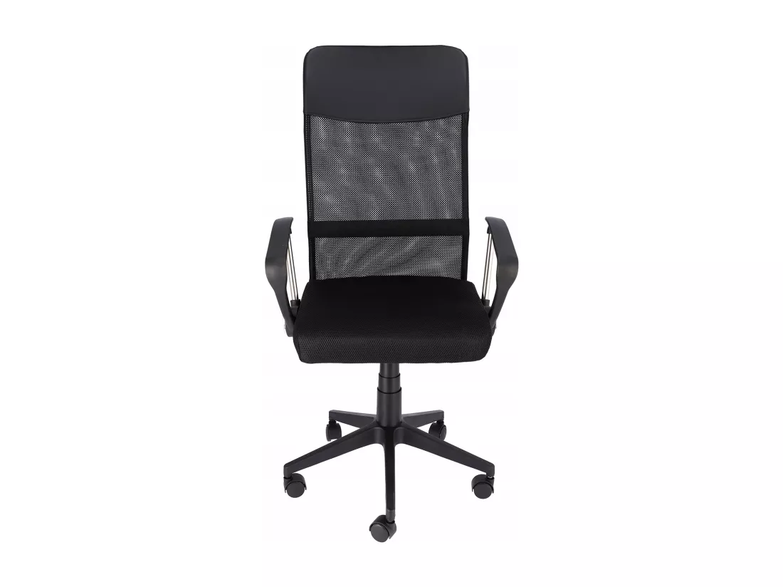 ZOOM fauteuil eco cuir noir