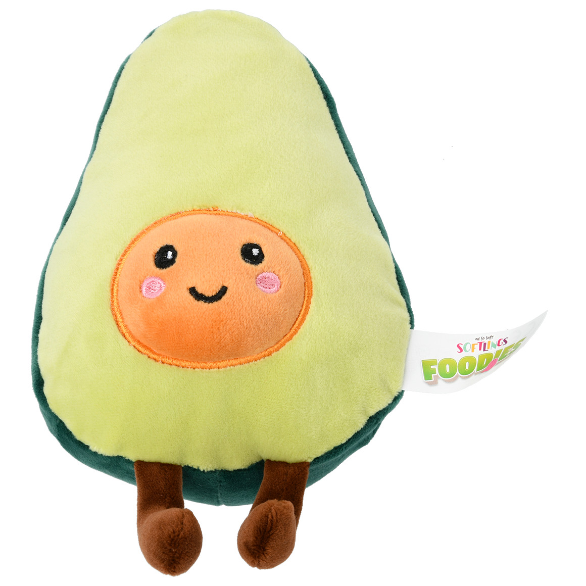 Topolino Softlings Foodies Guac mit Gesicht hellgrün / dunkelgrün