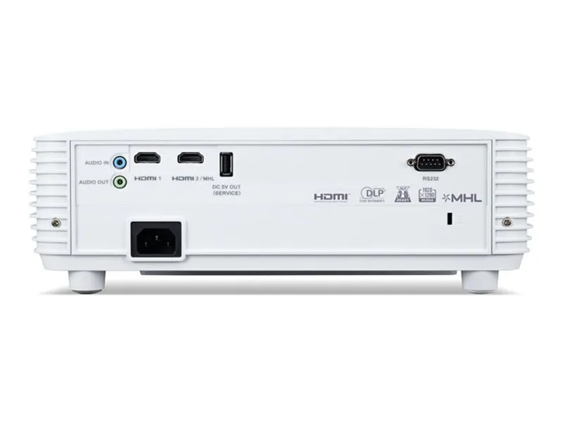 Acer X1626HK - DLP-projektor - 3D - 4000 lumen - WUXGA (1920 x 1200) - 16:10 - 1080p