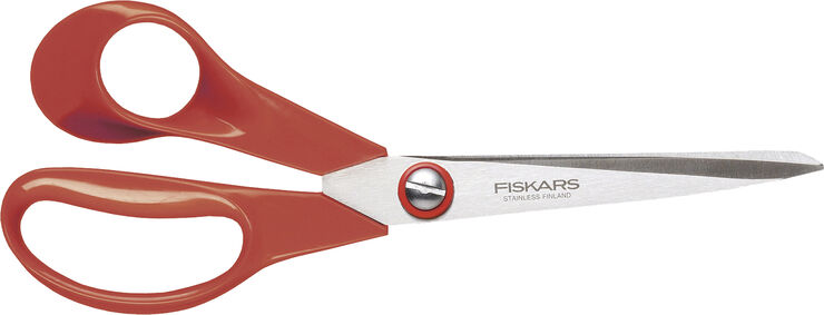 Fiskars Classic universalsak venstre 21 cm Stål, orange