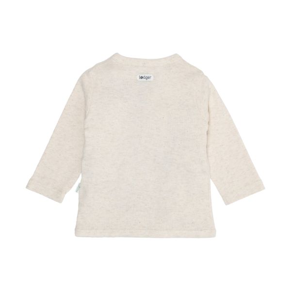 Lodger Melange Overslag Shirt - Birch