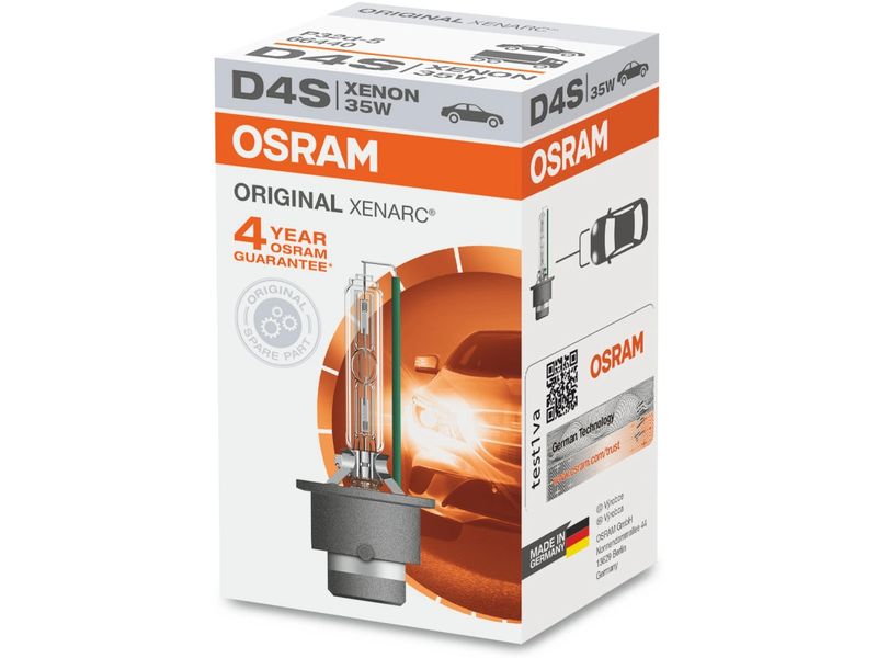 OSRAM Glühlampen D4S XENARC 35W P32d-5 LKW/PKW Auto-Glühbirne