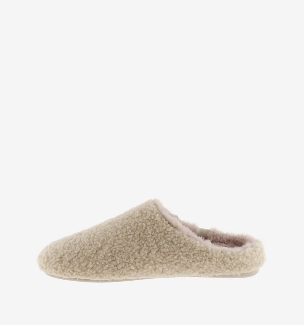 NORTE PEAU DE MOUTON Pantoufles pour femmes peau de mouton BEIGE