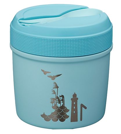 Carl Oscar Termomadkasse - 0,5L - Flow - Blåe