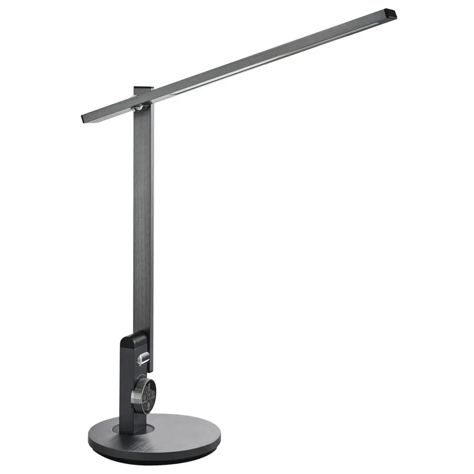 CETUS - Bureaulamp LED - Grijs - Synthetisch materiaal