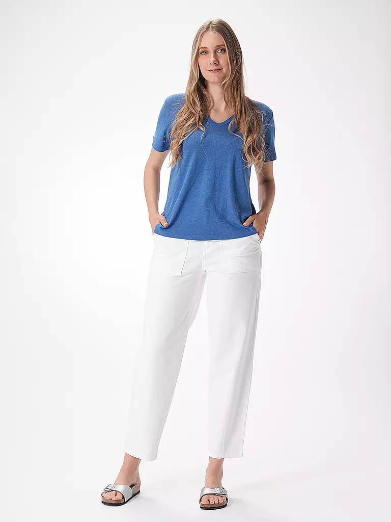 THINKING MU T-Shirt CLAVEL blau