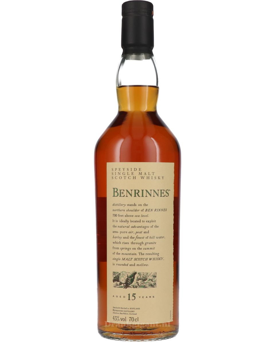 Benrinnes 15 Year Flora & Fauna 70 cl