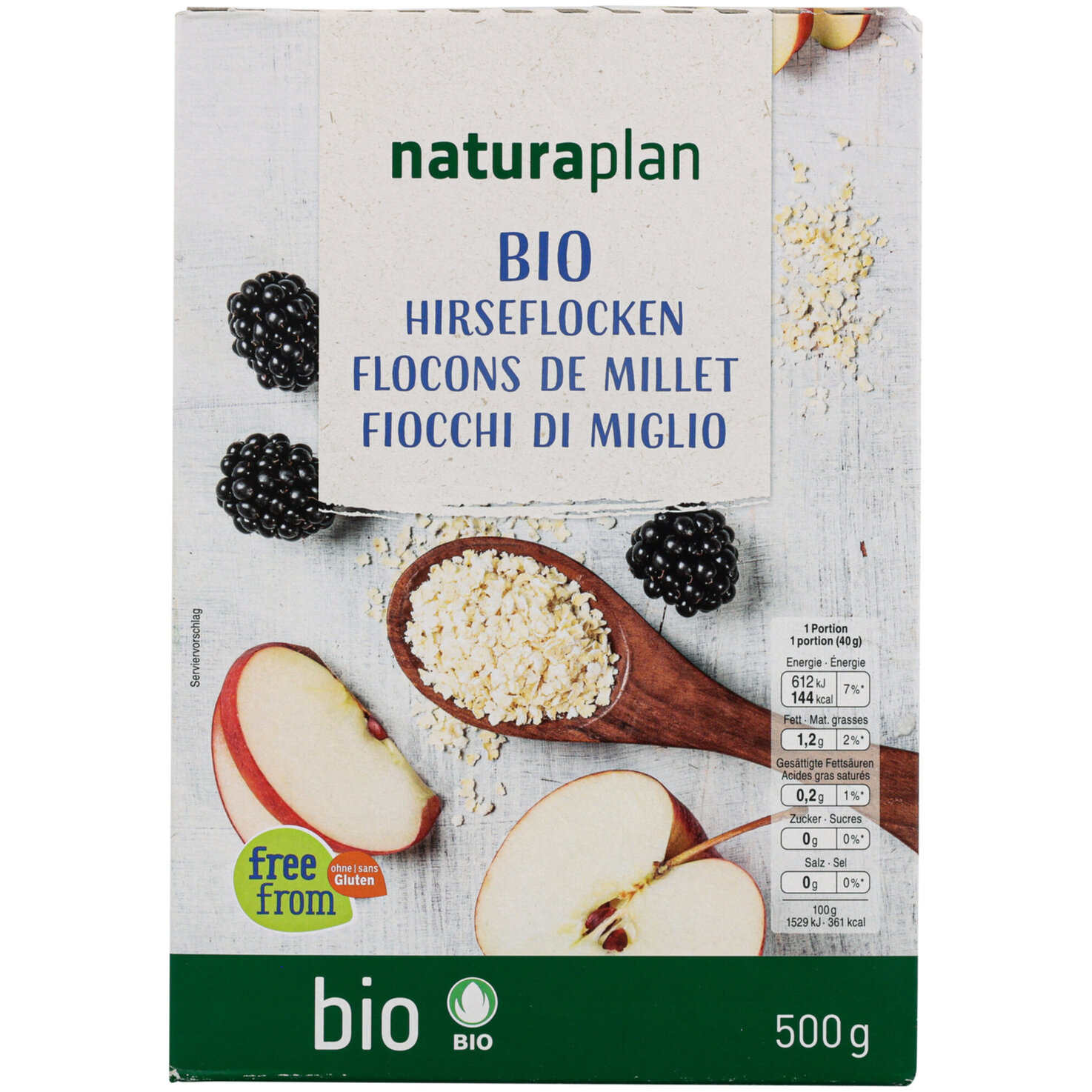 Naturaplan Bio Hirseflocken