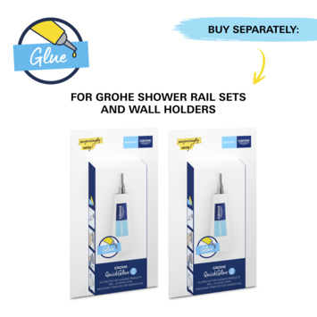 Grohe doucheset Quickfix Vitalio Comfort 3 standen chroom